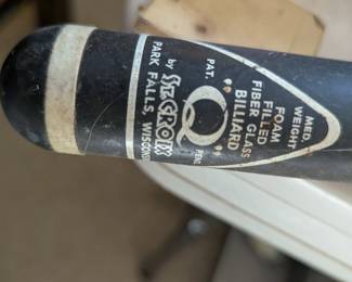 Rare St. Croix (fishing rod company) pool cue