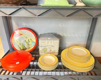 Deco and MCM dishes