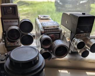 Collectible vintage cameras