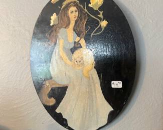 Original painting on wood