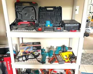 Tools! Makita, Black & Decker, and more!