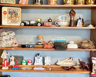 Tins, Baseball and 1960s and other vintage memorabilia