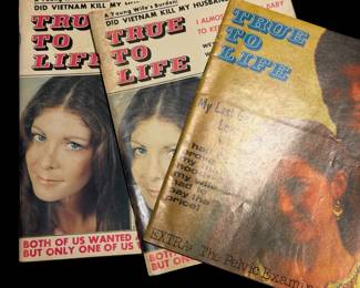 Vintage True to Life Magazines