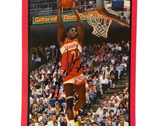 Dominique Wilkins Signed 
