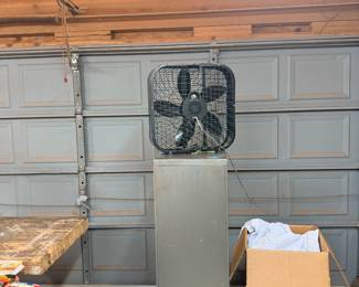 Exhaust fans above garage 