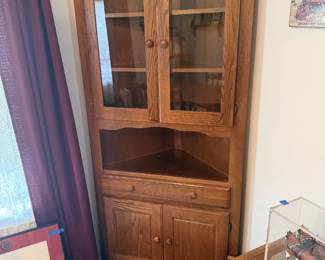 Corner Curio Cabinet 36x78 $285