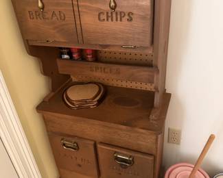Country kitchen Cabinet 21x10x51 $160