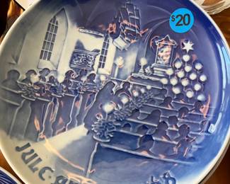 Bing & Grondahl of Denmark Christmas plates...we have a nice collection...
