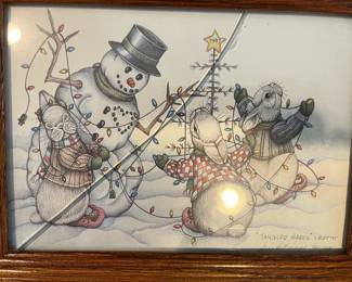 Sue B. Rupp was a beloved artist and loved to draw Anthropomorphic animals