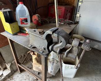 Vice and work table