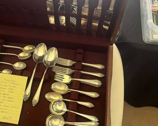 Sterling flatware