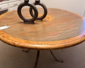 Faux painted table