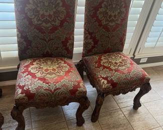 Dining chairs set of ten