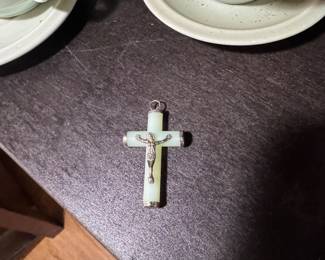 Pendant Cross with Crucifix 