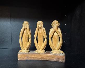 See, hear & speak no evil