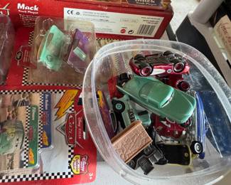 Vintage toy cars