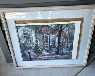 Shady Nook Art Print by Bart Phillips Sloane