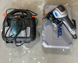 Dremel Trio Multipurpose Cutting Tool Black Decker Mouse Detail Sander Tool Lot