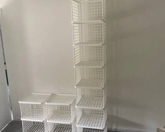 Plastic Storage Cubes