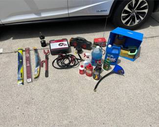 Assorted Car Care and Accessories Lot