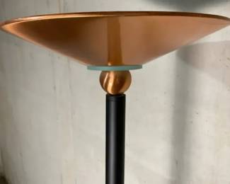 Vintage Postmodern Torchiere Floor Lamp