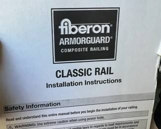 Fiberon ARMORGUARD Classic Design Composite Railing