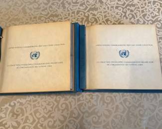 United Nations Commemorative Stamps First Day Cover Collection 1980s And 1990s