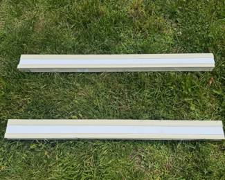 Pair of Cellular Window ShadesHoneycomb Blinds