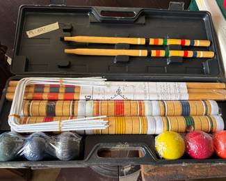 Spaulding croquet set. New