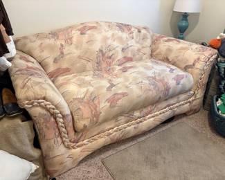 Loveseat 67.5 long 36 deep (At neighbor’s house)
