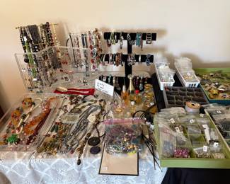 Costume jewelry & jewelry making beads