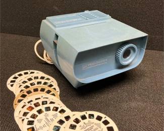 vintage electric viewmaster projector