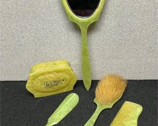 Vintage Dot Vanity & Hair Set