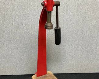 vintage cast iron manual bottle capper