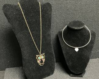 owl necklace