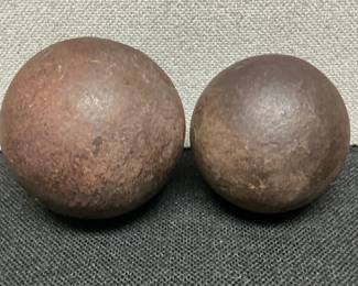 Antique Cannonballs