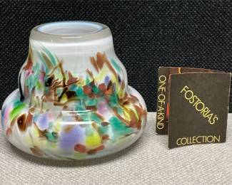 Stunning Vintage Fostoria Opal Art Glass