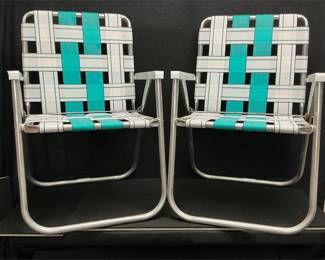 vintage folding chairs