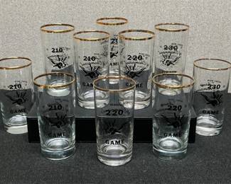 10 Bowling Glasses from Colorado Springs Bowl-Mor