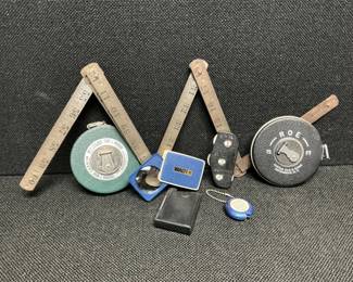 vintage measuring tools