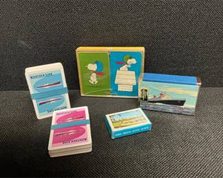 Vintage playing cards Snoopy, Peanuts