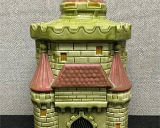 castle cookie jar