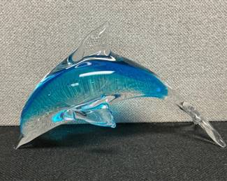glass dolphin
