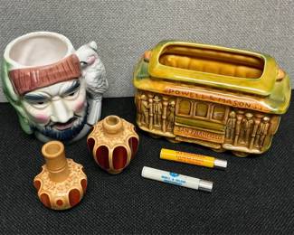 Ceramic Trolley & Pirate Mug