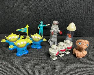 Vintage toys, Disney Toy Story, E.T.