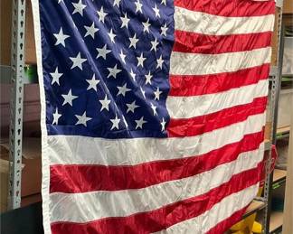 large American flag
