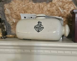 Antique hot water bottle