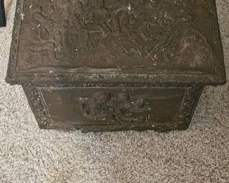 Antique wood box