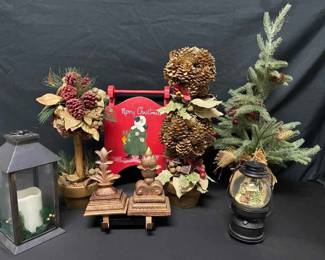 15CT737Vintage Look Christmas Decor