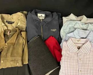 15CT172Mens Jackets Plus Button Up Shirts
